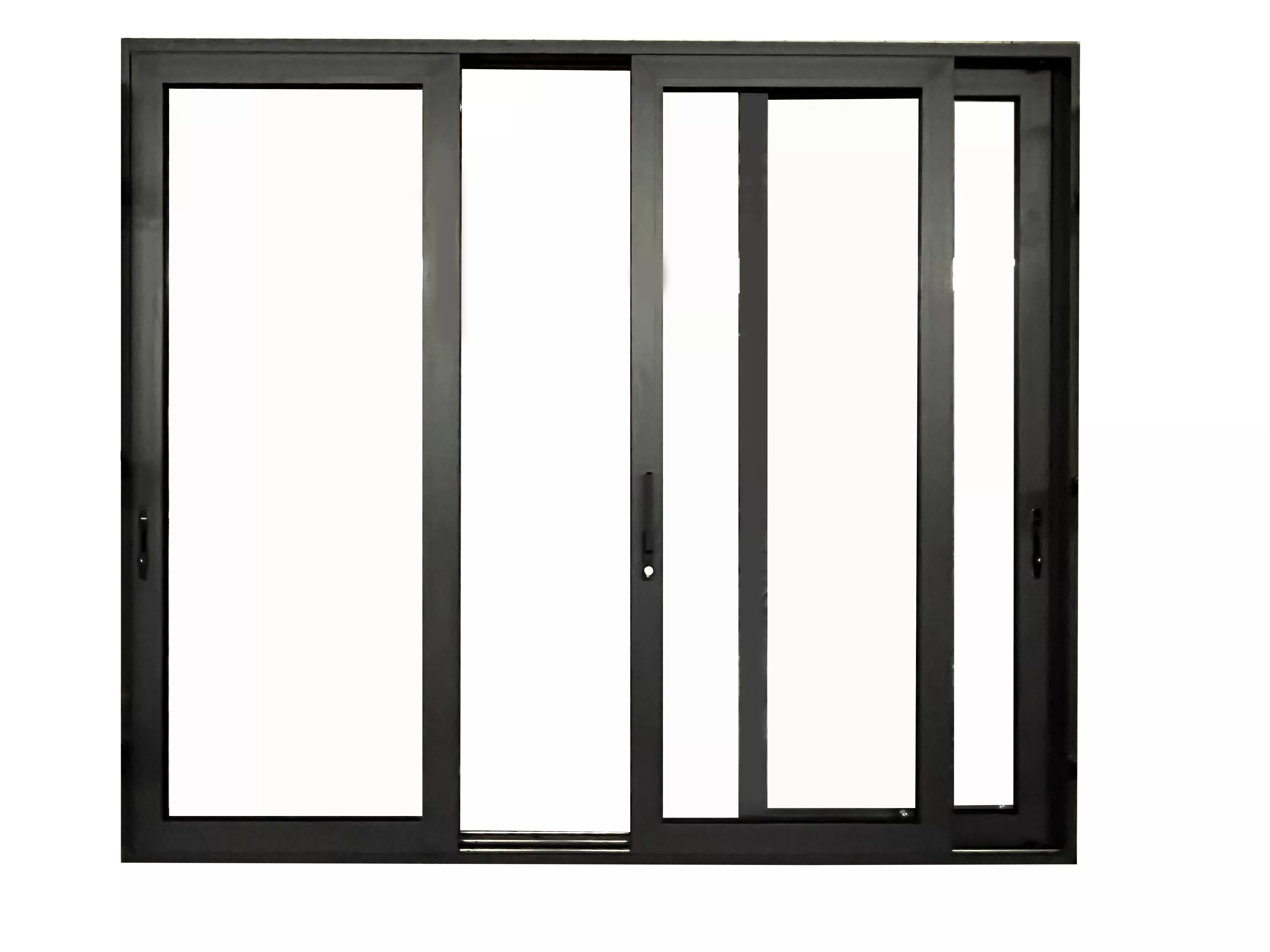 Aluminum lift and slide door